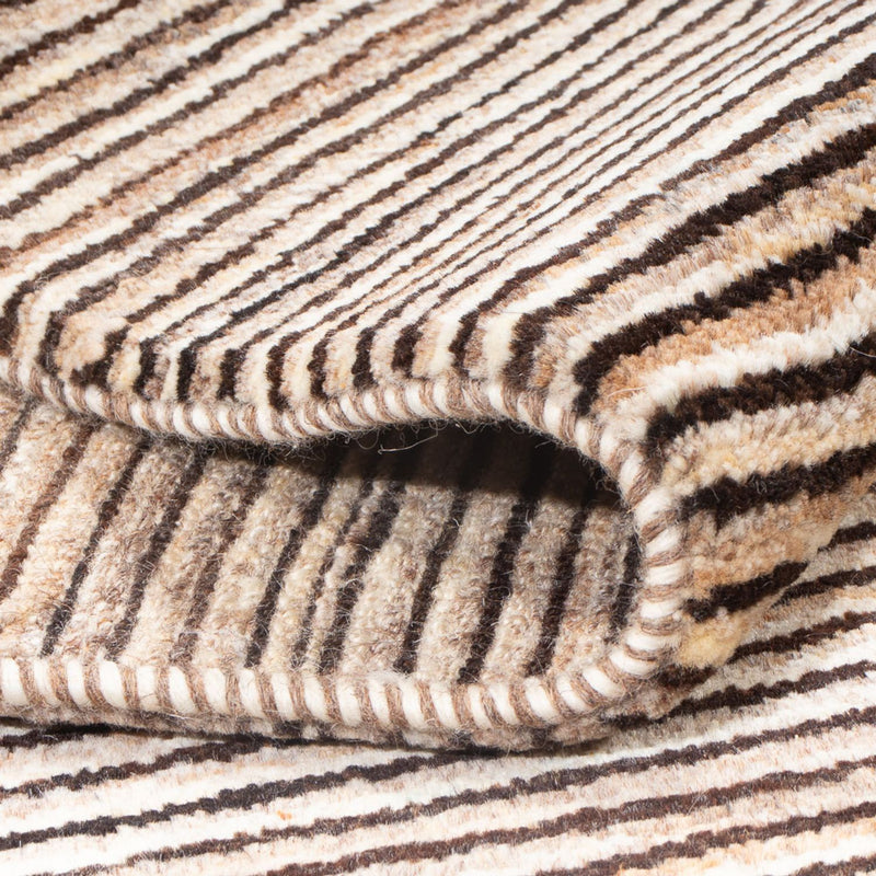 Persisk Gabbeh Teppe 190x152cm - Perserteppich Wollteppich