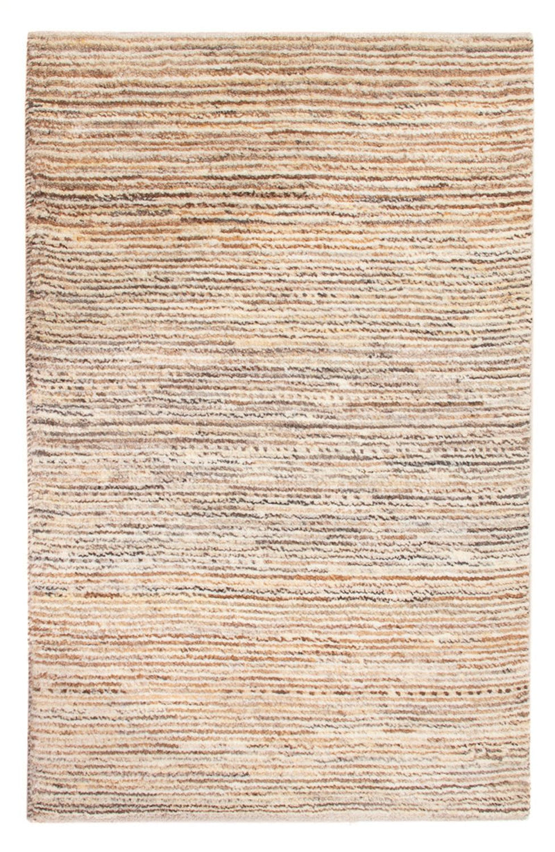 Gabbeh-teppe - persisk - 92 x 61 cm - mørk beige