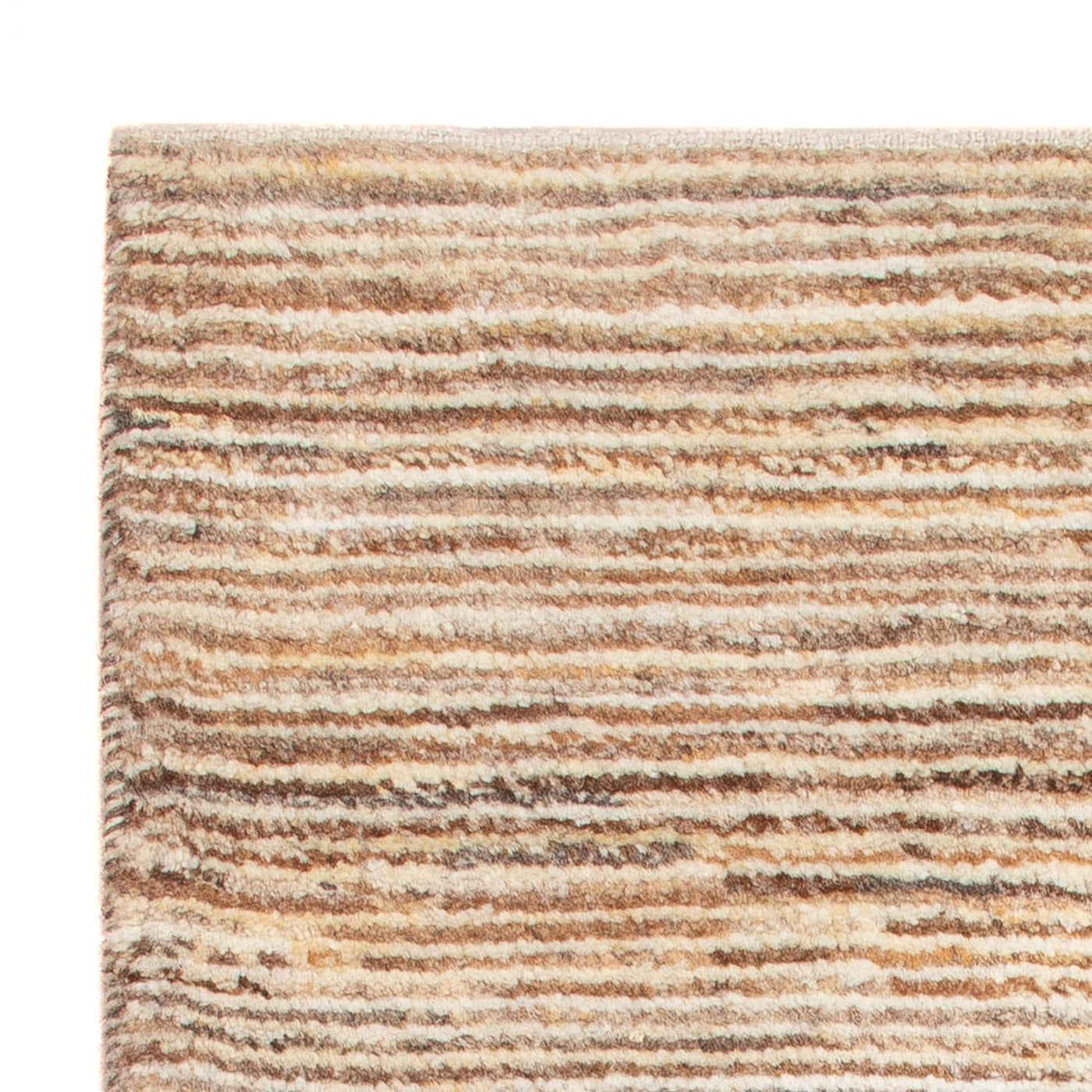 Gabbeh-teppe - persisk - 92 x 61 cm - mørk beige