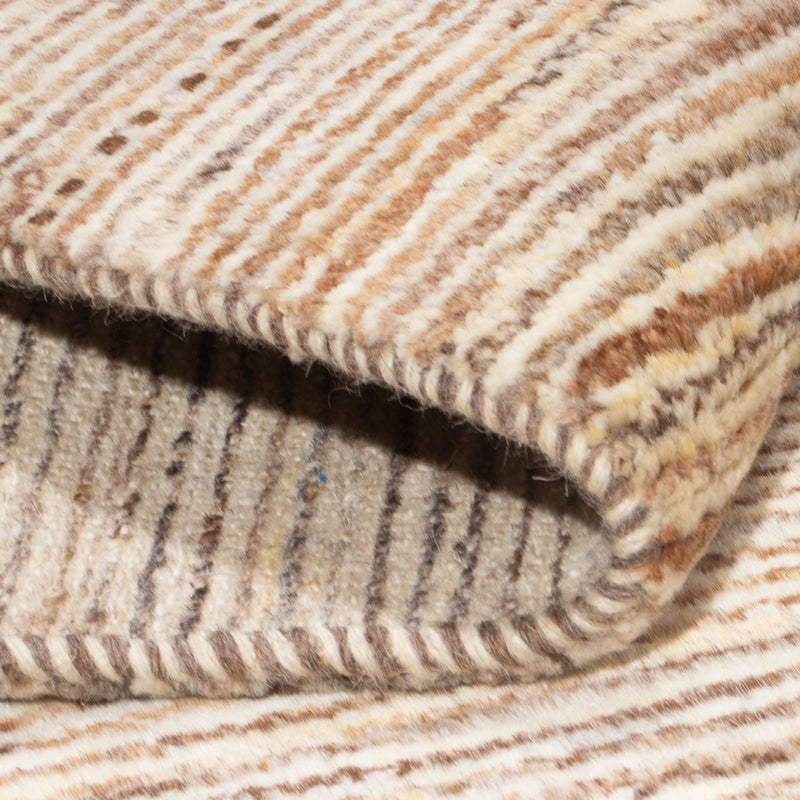 Gabbeh-teppe - persisk - 92 x 61 cm - mørk beige