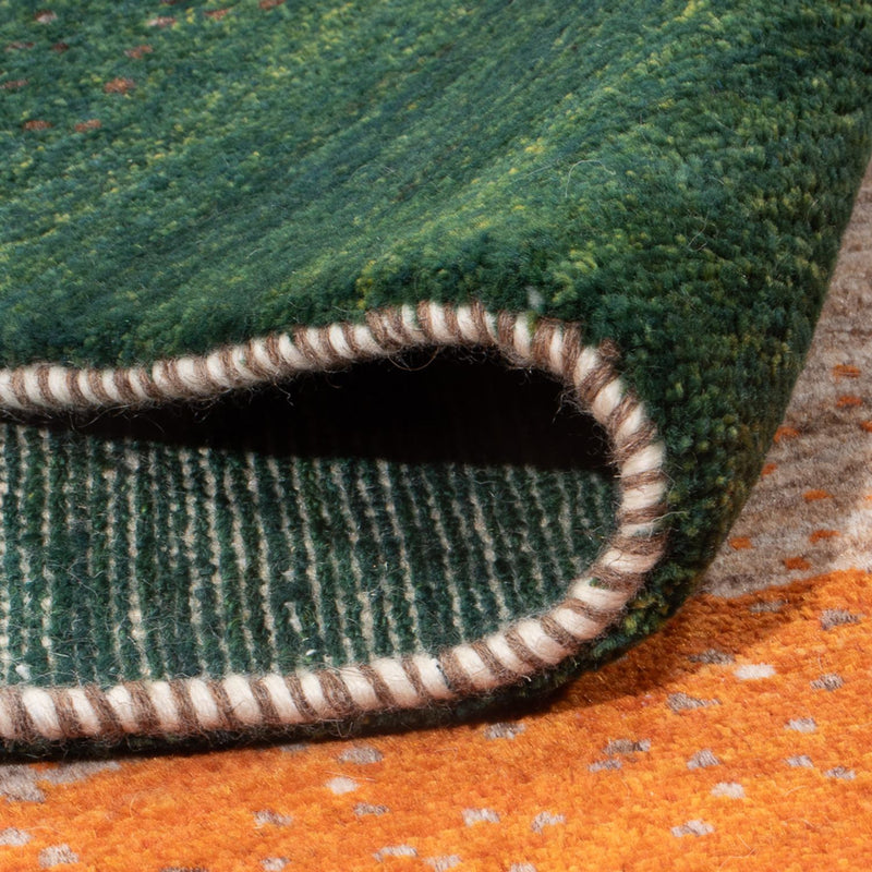 Persisk Gabbeh Teppe 214x238cm - Perserteppich Wollteppich