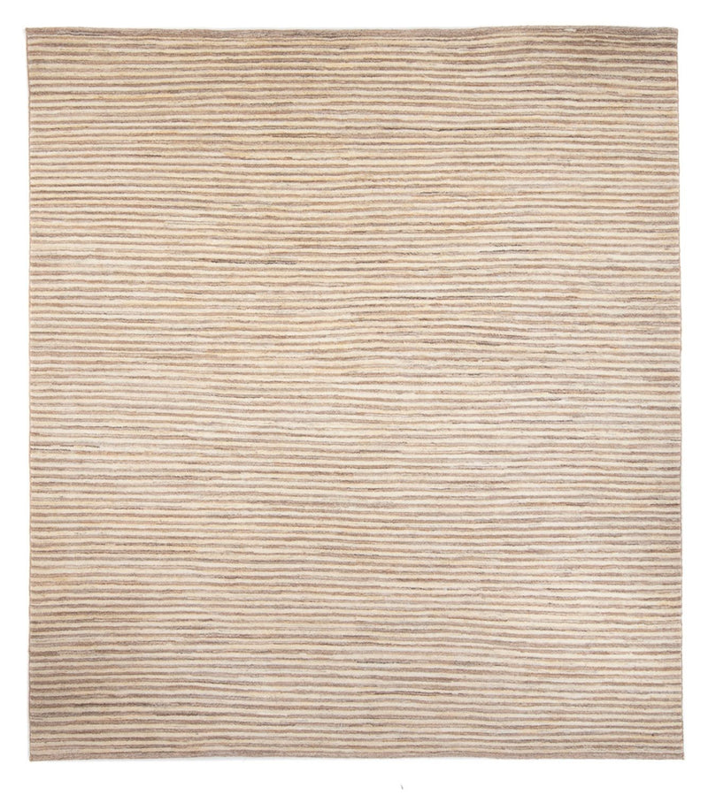 Gabbeh-teppe - persisk - 290 x 250 cm - lys beige