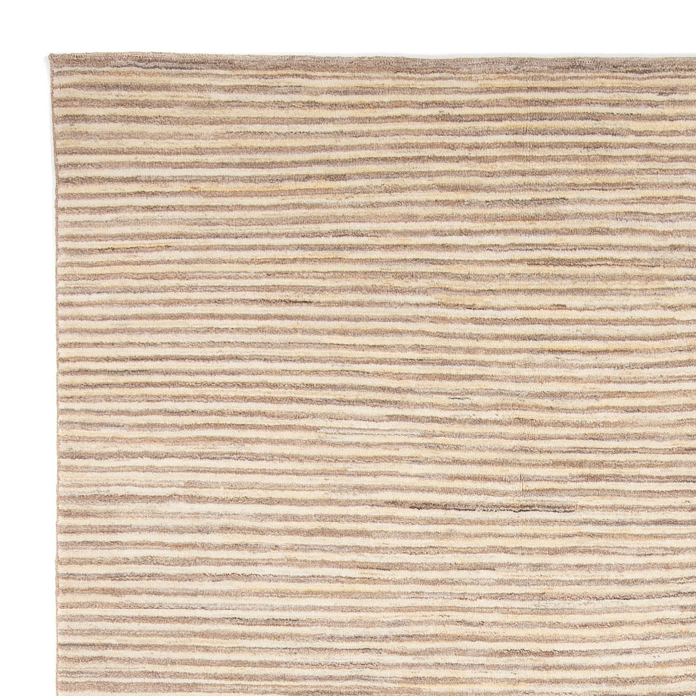 Gabbeh-teppe - persisk - 290 x 250 cm - lys beige