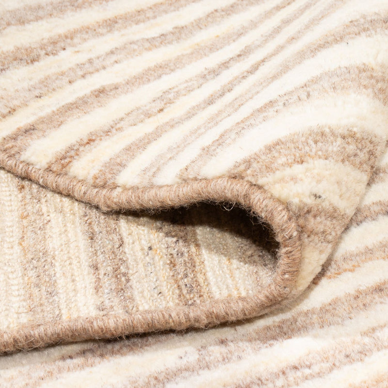 Gabbeh-teppe - persisk - 290 x 250 cm - lys beige