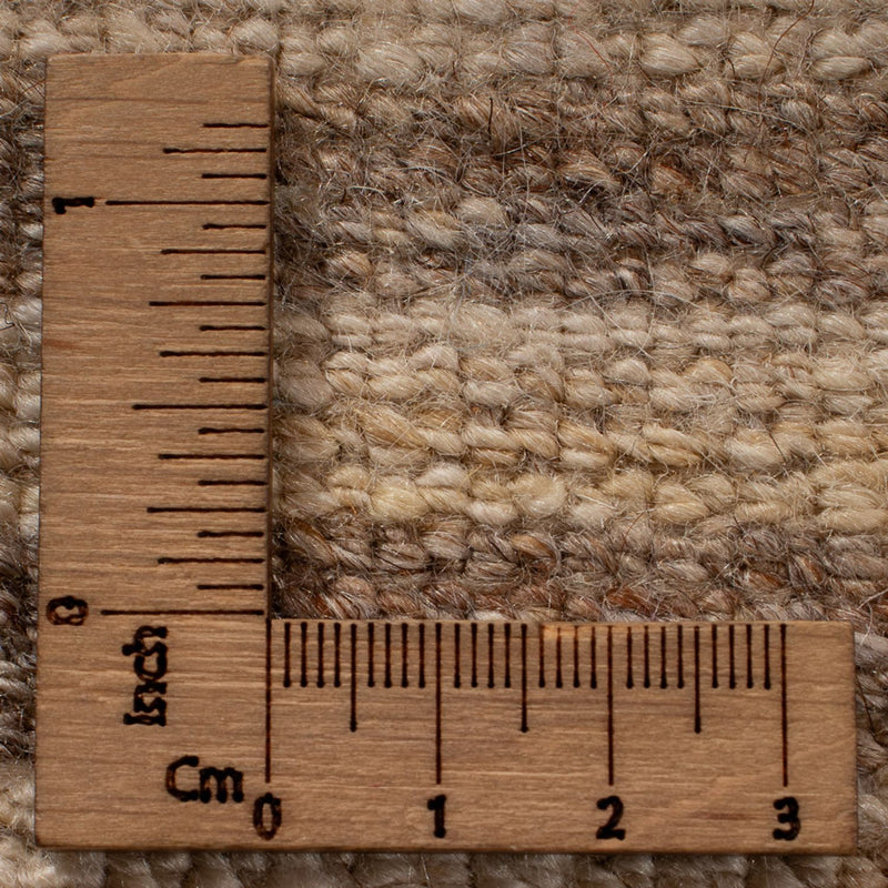 Gabbeh-teppe - persisk - 290 x 250 cm - lys beige