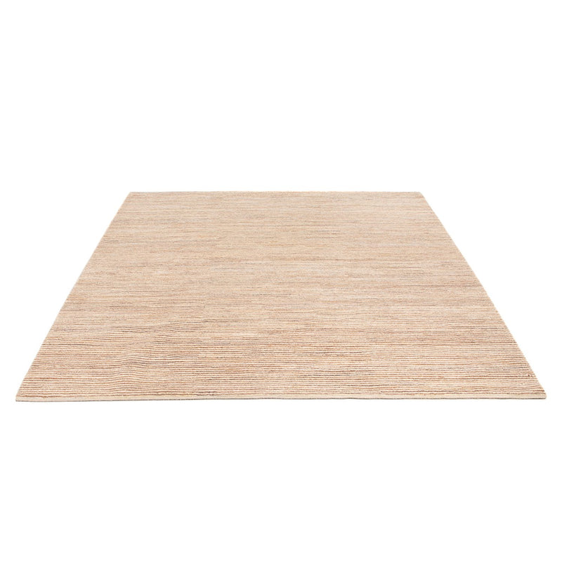 Gabbeh-teppe - persisk square  - 215 x 208 cm - lysebrun