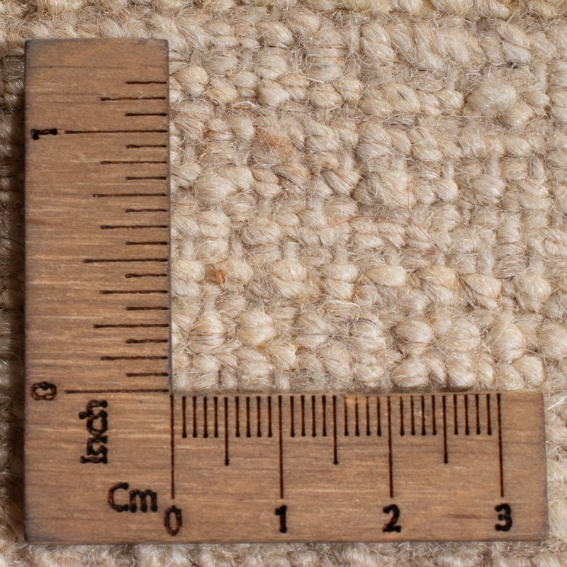 Gabbeh-teppe - persisk - 240 x 207 cm - mørk beige