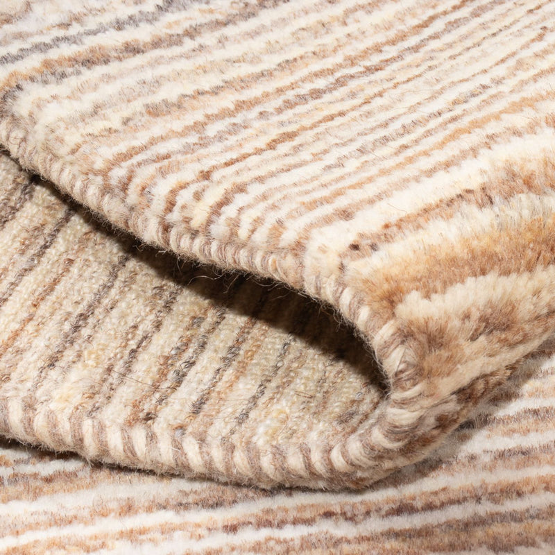 Gabbeh-teppe - persisk - 94 x 59 cm - mørk beige