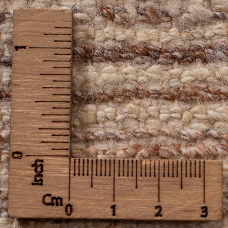 Gabbeh-teppe - persisk - 94 x 59 cm - mørk beige