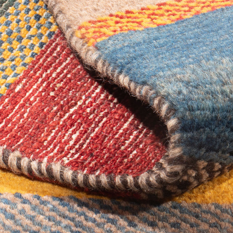 Persisk Gabbeh Teppe 84x59cm - Perserteppich Wollteppich