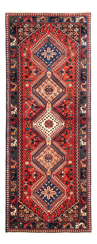 Løper Gabbeh-teppe - persisk - 208 x 78 cm - rød – product image