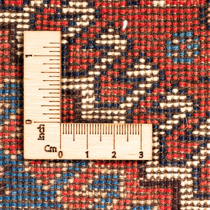 Løper Gabbeh-teppe - persisk - 208 x 78 cm - rød