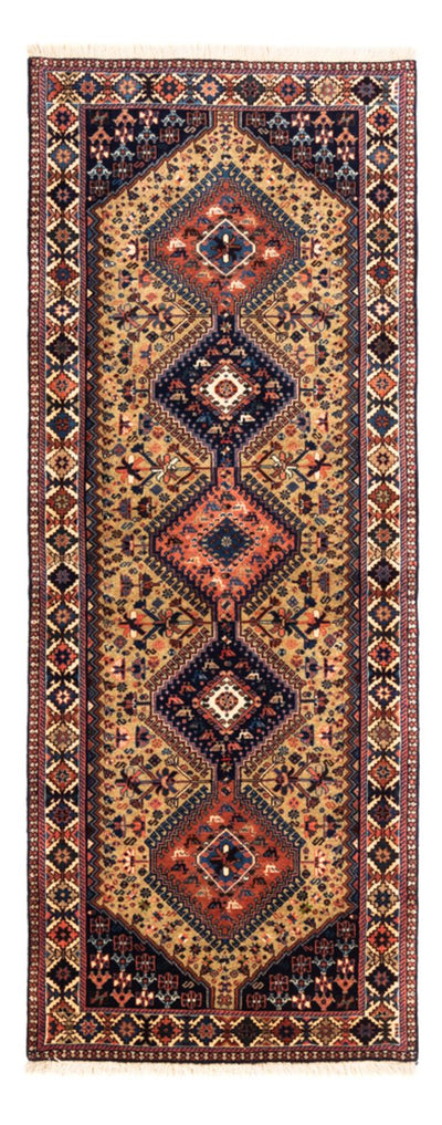 Persisk Gabbeh Teppe 76x220cm - Perserteppich Wollteppich