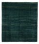 Gabbeh-teppe - persisk - 380 x 335 cm - mørkegrønn