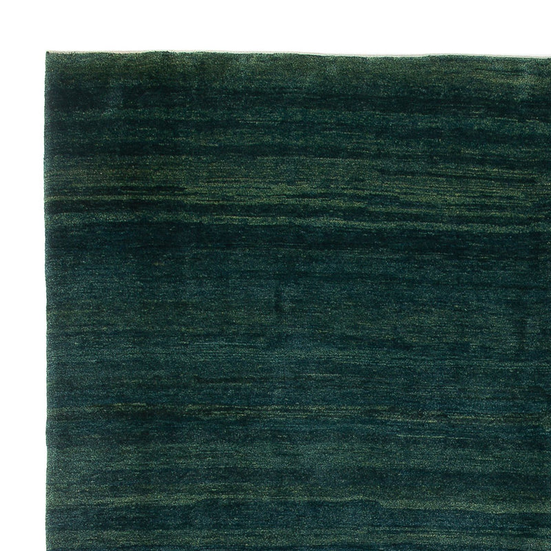 Gabbeh-teppe - persisk - 380 x 335 cm - mørkegrønn