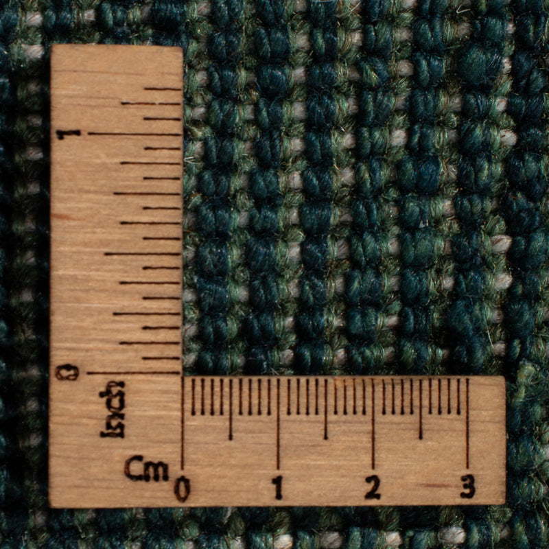 Gabbeh-teppe - persisk - 380 x 335 cm - mørkegrønn