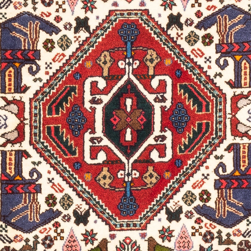 Løper Persisk teppe - Nomadisk - 200 x 82 cm - krem