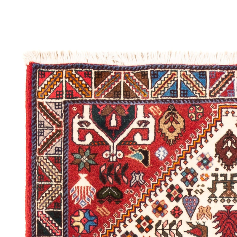 Løper Persisk teppe - Nomadisk - 200 x 82 cm - krem