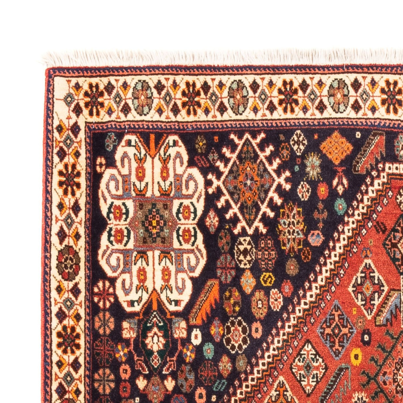 Persisk teppe - Nomadisk - 154 x 112 cm - rød