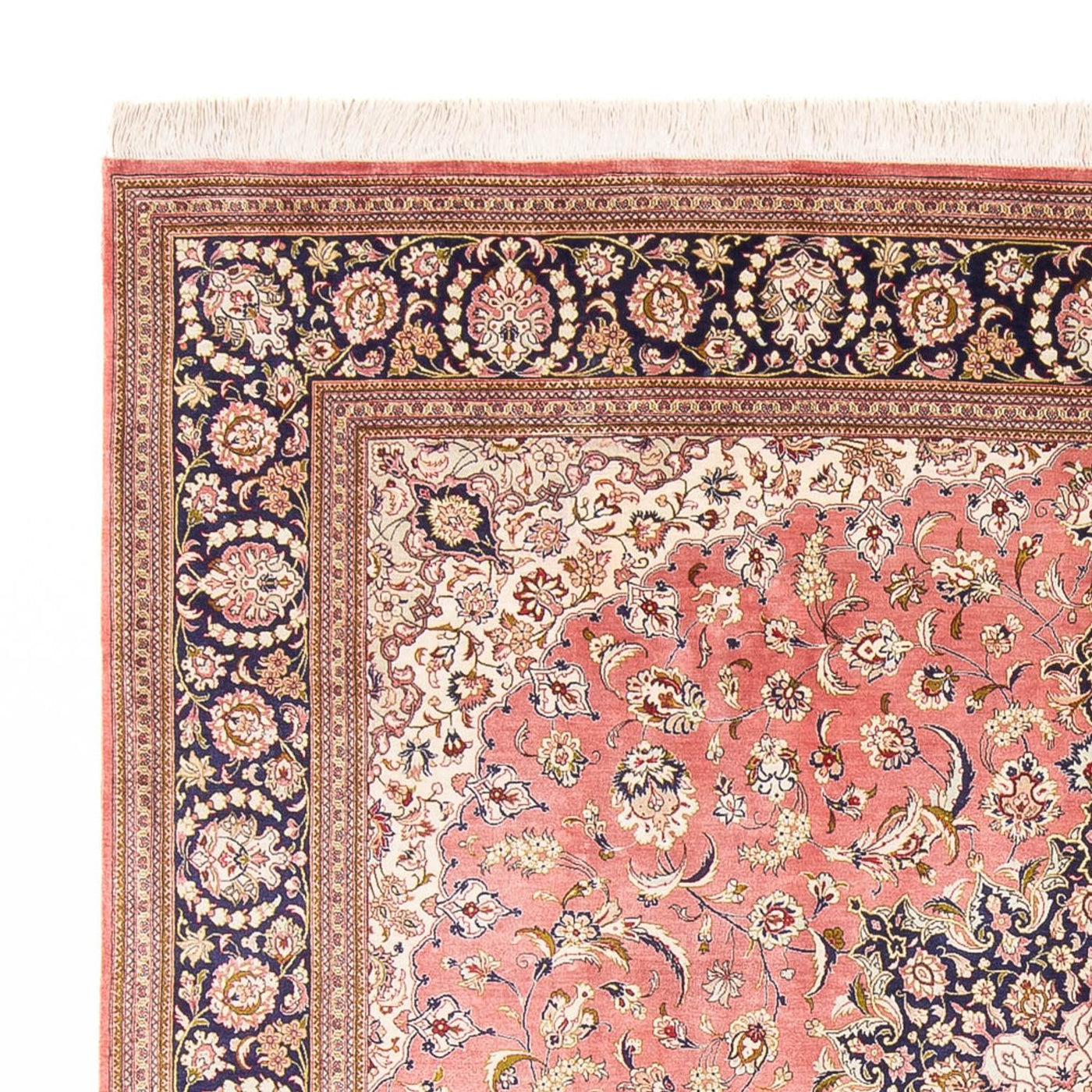 Qom silke Teppe 247x247cm - Persisk teppe