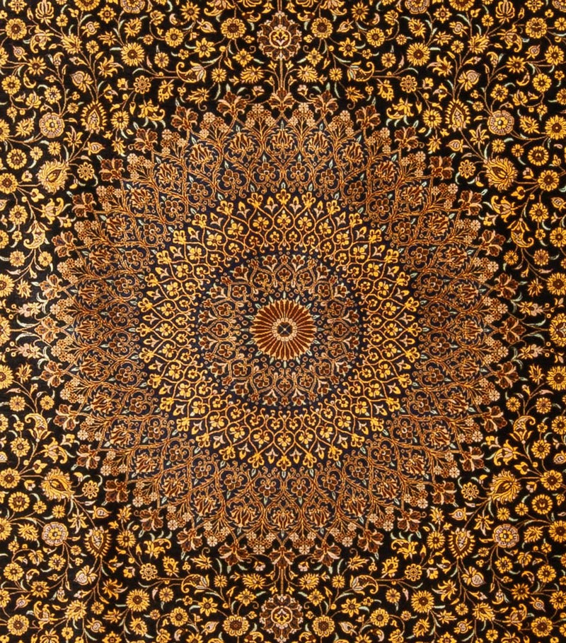 Qom silke Teppe 353x242cm - Persisk teppe