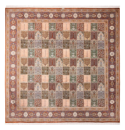 Qom silke Teppe 297x302cm - Persisk teppe