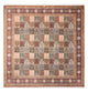 Silketeppe - Ghom Silk - Premium square  - 302 x 297 cm - flerfarget
