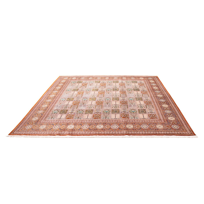 Qom silke Teppe 250x250cm - Persisk teppe
