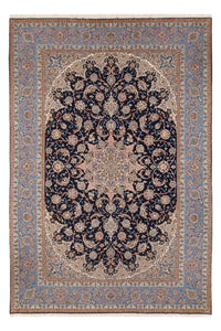 Persisk teppe - Isfahan - premium - 355 x 255 cm - mørkeblå – product image