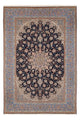 Persisk teppe - Isfahan - premium - 355 x 255 cm - mørkeblå