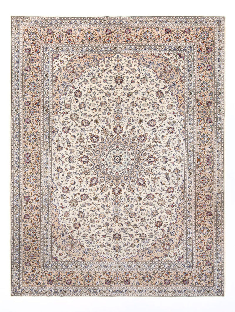 Persisk teppe - Keshan - 403 x 300 cm - krem