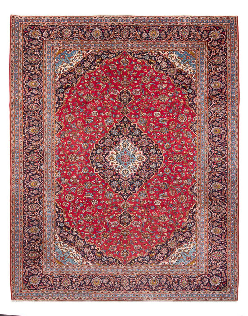 Persisk teppe - Keshan - 397 x 300 cm - rød