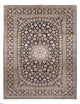 Persisk teppe - Keshan - 390 x 295 cm - mørkeblå