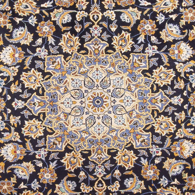 Persisk teppe - Keshan - 390 x 295 cm - mørkeblå