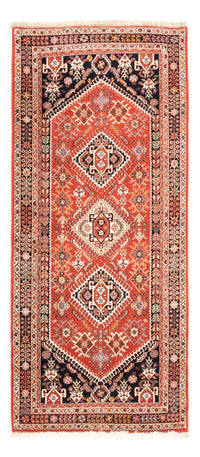 Løper Gabbeh teppe - Kashkuli persisk teppe - 206 x 87 cm - oransje – product image