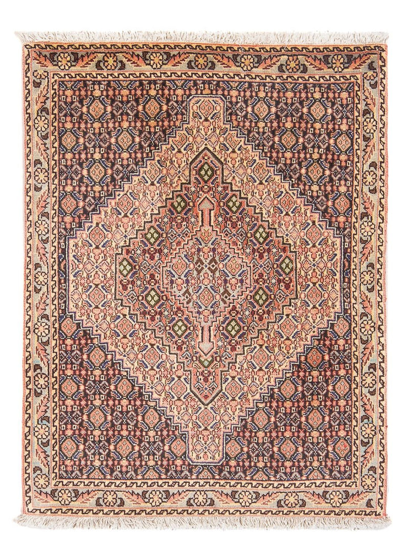 Persisk teppe - klassisk - 103 x 73 cm - mørk beige