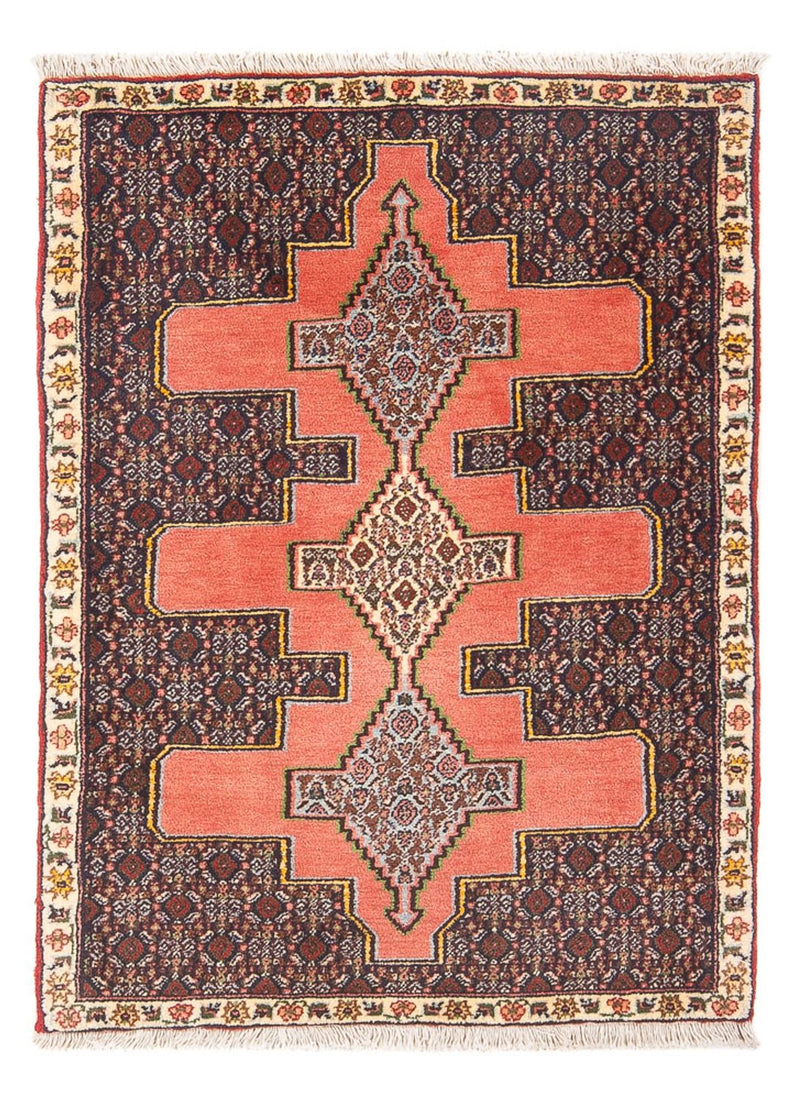 Persisk teppe - klassisk - 100 x 72 cm - oransje