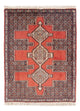 Persisk teppe - klassisk - 104 x 72 cm - oransje