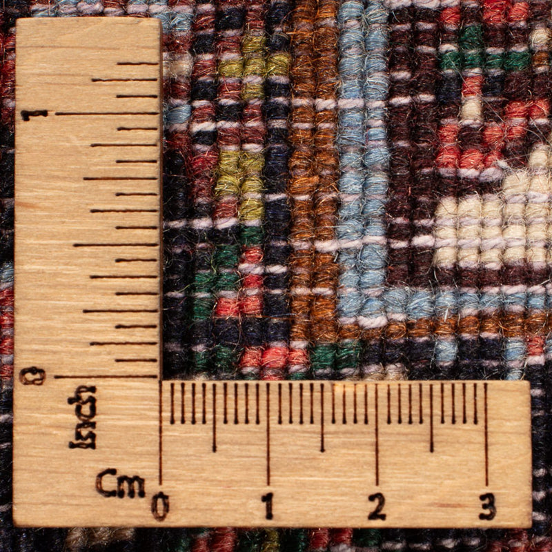 Persisk teppe - klassisk - 100 x 75 cm - mørk beige