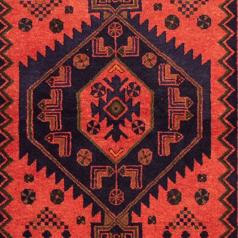 Persisk teppe - Nomadisk - 153 x 104 cm - lys rød