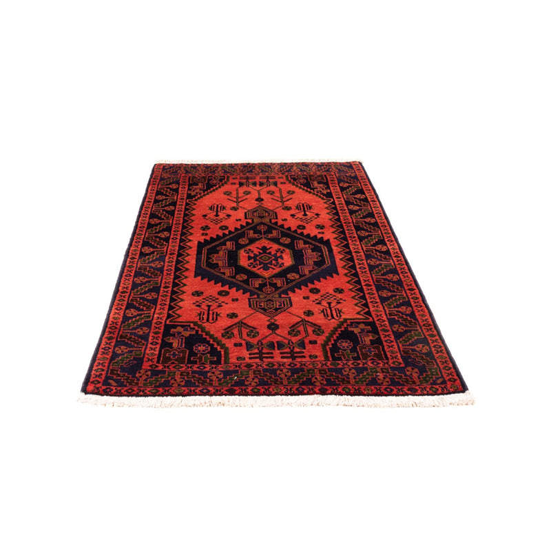 Persisk teppe - Nomadisk - 153 x 104 cm - lys rød