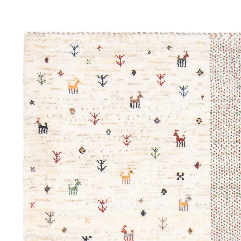 Loribaft Teppe 128x86cm - Perserteppich Wollteppich