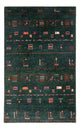 Loribaft Teppe 136x85cm - Perserteppich Wollteppich