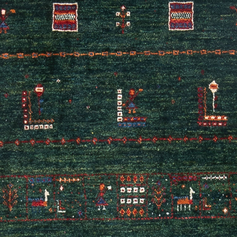 Loribaft Teppe 136x85cm - Perserteppich Wollteppich