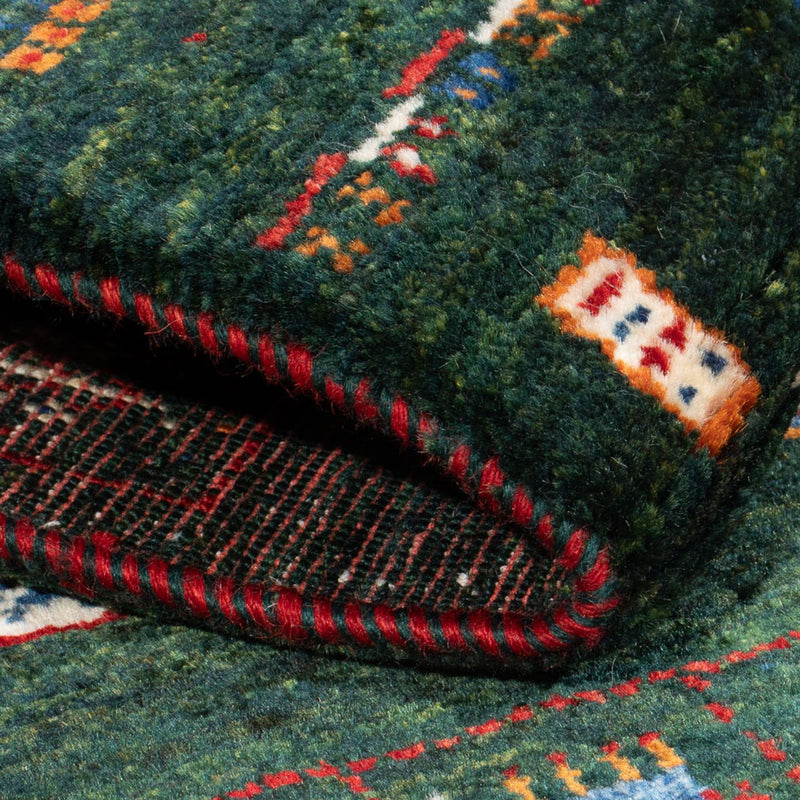 Loribaft Teppe 136x85cm - Perserteppich Wollteppich