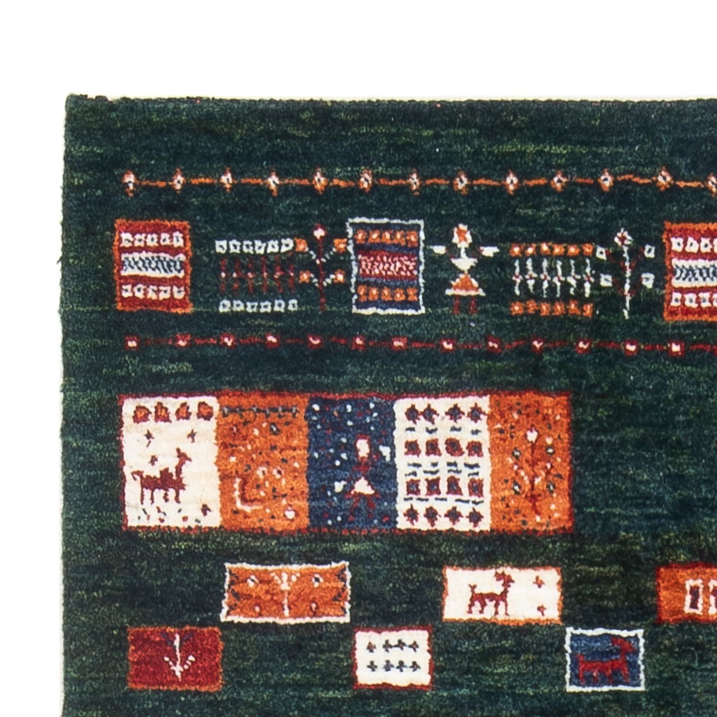 Loribaft Teppe 135x85cm - Perserteppich Wollteppich