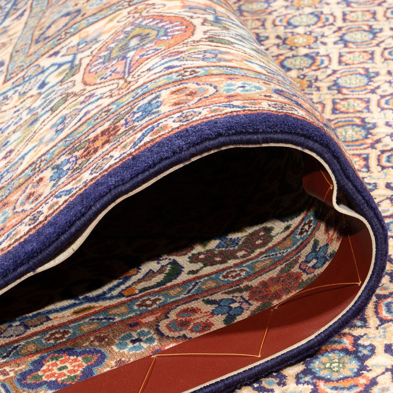 Persisk teppe - klassisk - 345 x 249 cm - mørkeblå