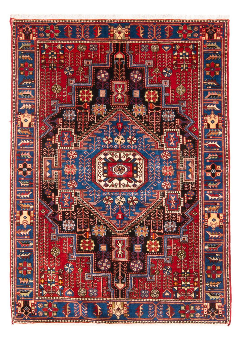Persisk teppe - Nomadisk - 198 x 143 cm - blå