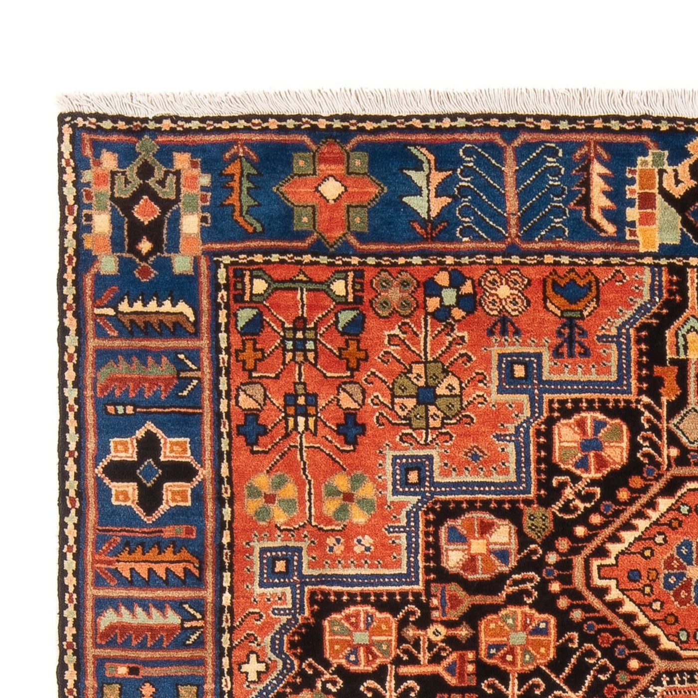 Persisk teppe - Nomadisk - 200 x 138 cm - blå