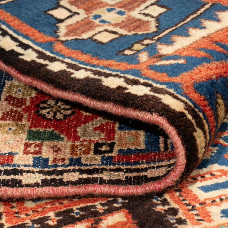 Persisk teppe - Nomadisk - 200 x 145 cm - blå